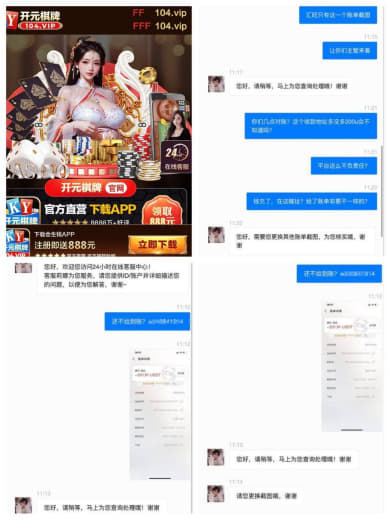 充值使用U，提供汇旺转账账单详情，客服不认！